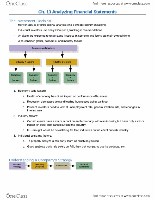 AFM101 Chapter Notes - Chapter 13: Financial Statement, Cash Cash, The Home Depot thumbnail