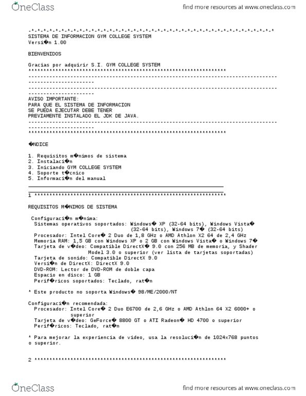 SPN 101 Lecture Notes - Lecture 1: El Sistema, Java Development Kit, Debe thumbnail