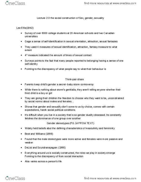 SOCIOL 2Q06 Lecture Notes - Lecture 2: Intersex, Intersectionality, Khanith thumbnail