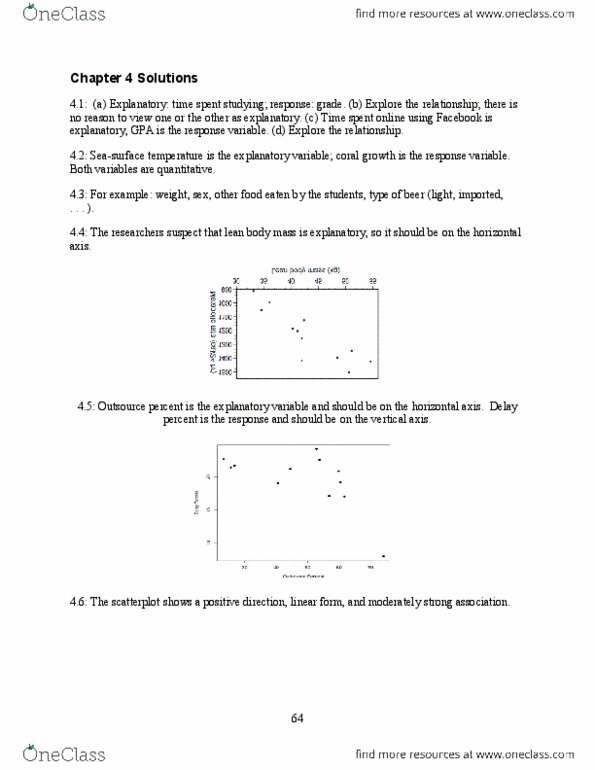 Statistical Sciences 1024A/B Chapter Notes - Chapter 4: Scatter Plot, Loss Aversion, Relative Risk thumbnail