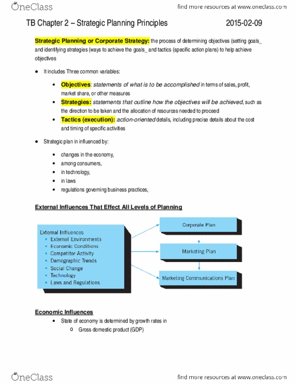 Management and Organizational Studies 3322F/G Chapter Notes - Chapter 2: Marketing Communications, Oligopoly, Disinvestment thumbnail