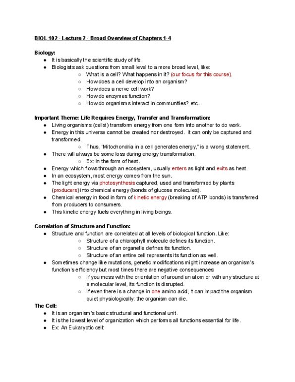 BIOL 102 Lecture Notes - Lecture 2: Octet Rule, Seta, Nonmetal thumbnail