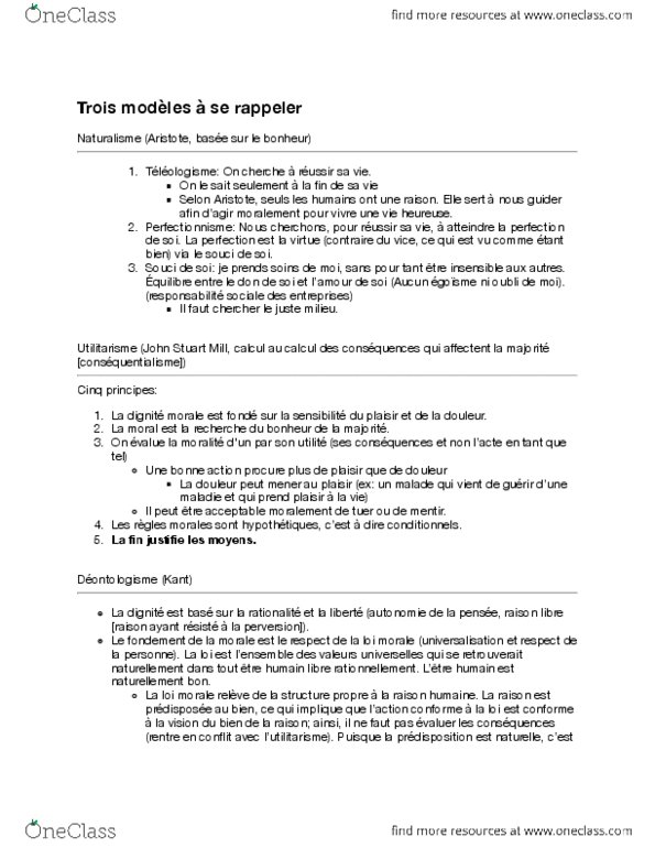 PHI 2797 Lecture Notes - Lecture 3: Juste Milieu, Dagr, Dune thumbnail