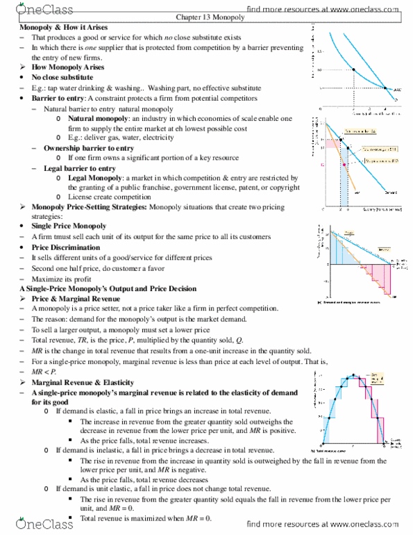 Economics 1021A/B Chapter Notes - Chapter 13: Price Ceiling, Marginal Utility, Demand Curve thumbnail