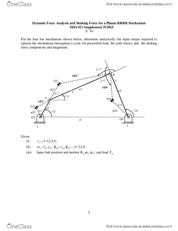 MEC 411 Lecture Notes - Lecture 4: Cartesian Coordinate System, Robert Griffin Iii thumbnail
