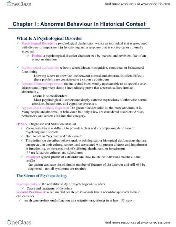 PSYC 3140 Lecture Notes - Lecture 1: B. F. Skinner, Classical Conditioning, Acedia thumbnail