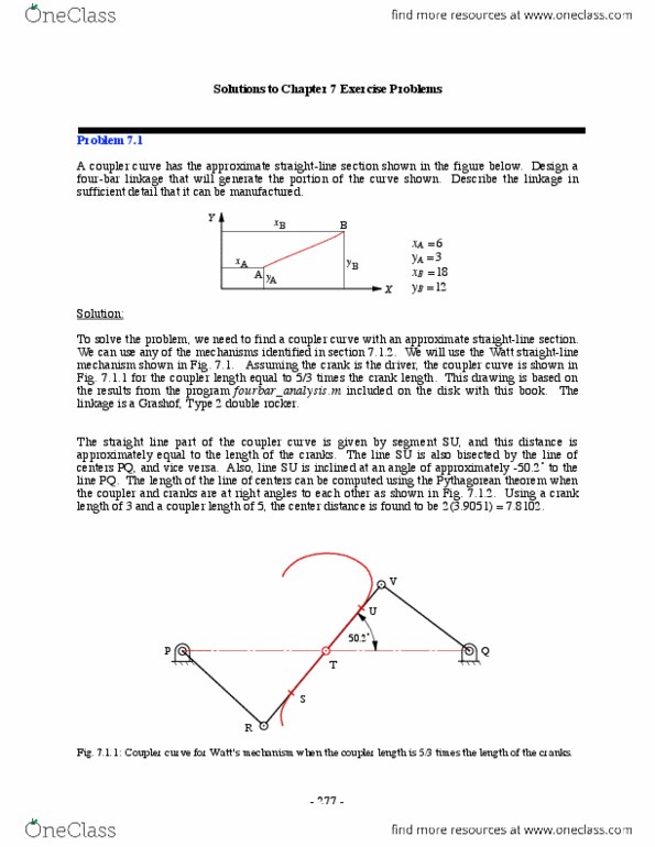 MEC 430 Chapter Notes - Chapter 7: Pythagorean Theorem, Psmb5, Parallelogram thumbnail