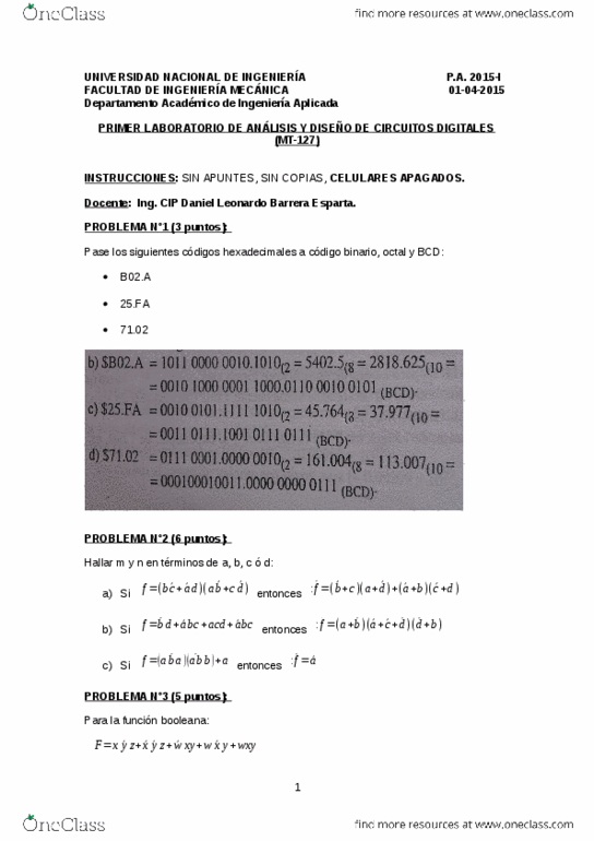 BIOL 2P02 Lecture Notes - Lecture 1: National Fire Protection Association, Maluma (Singer), De Verdad thumbnail
