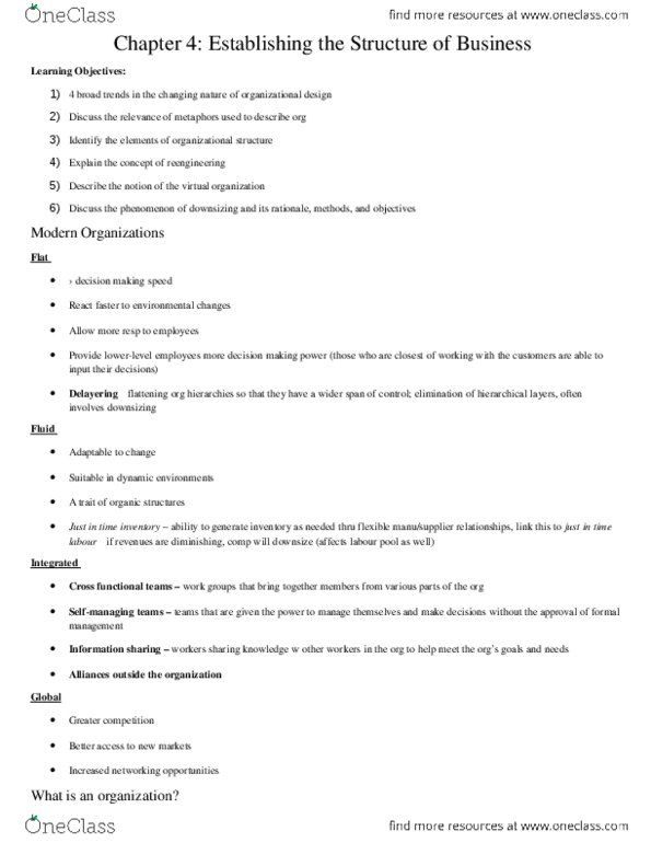 ADMS 1000 Lecture Notes - Lecture 4: Contingency Theory, Systems Theory, Spoed thumbnail