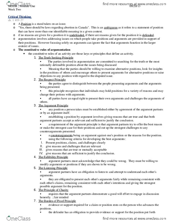 MODR 1760 Chapter Notes - Chapter 1: Argument Principle, Garding thumbnail