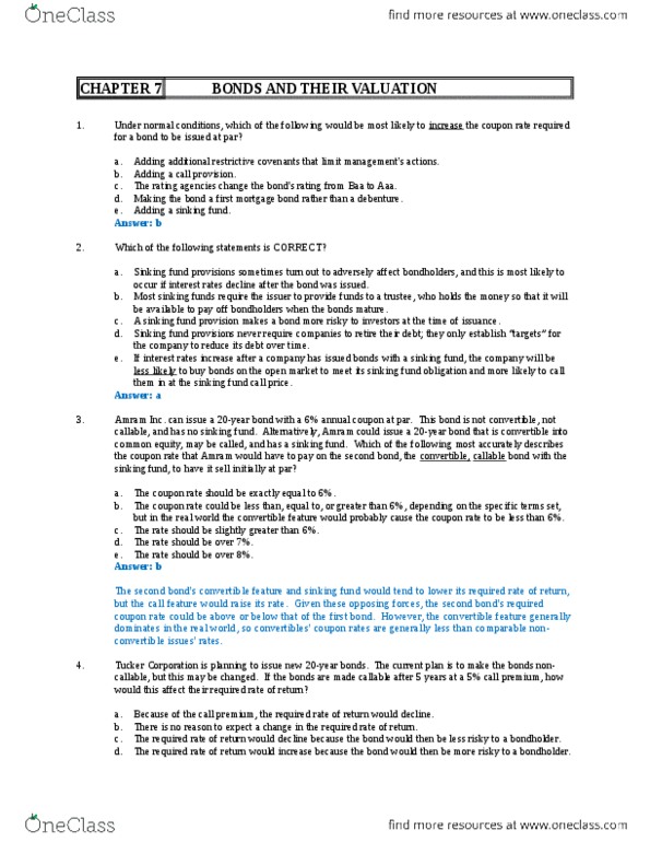 Acct 2401 Lecture Notes Lecture 8 Mator Language Risk Free Interest Rate Capital Budgeting