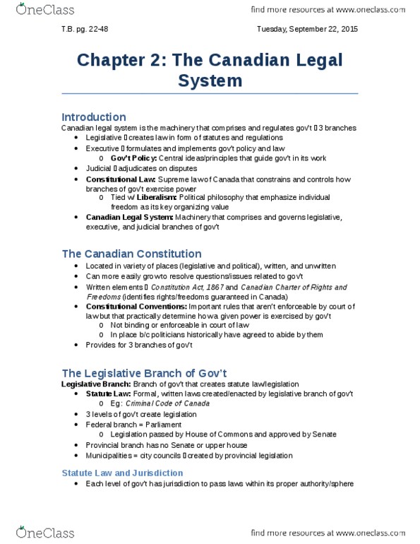 Management and Organizational Studies 2275A/B Chapter Notes - Chapter 2: Political Philosophy thumbnail
