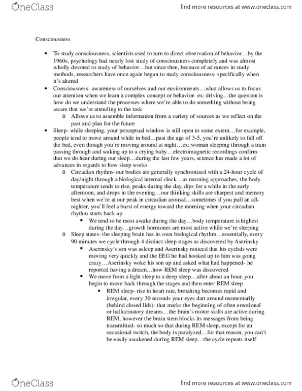 APSY-UE 10 Lecture Notes - Lecture 4: Nicotine, Caffeine, Barbiturate thumbnail