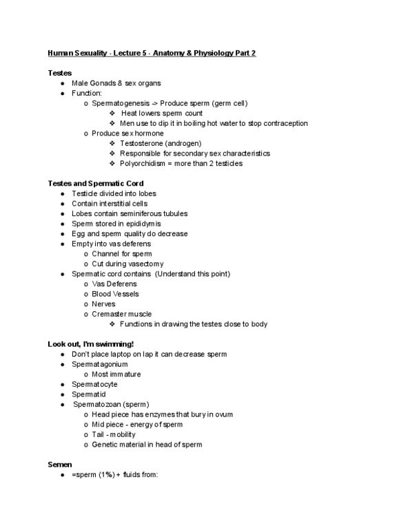 Psychology 2075 Lecture Notes - Lecture 5: Prostaglandin, Bisexuality, Congenital Adrenal Hyperplasia thumbnail