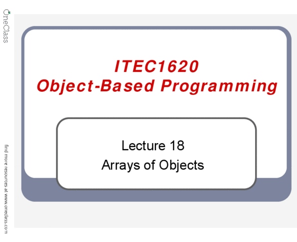 ITEC 1620 Lecture 18: 1620_lecture_18_slides-1 thumbnail
