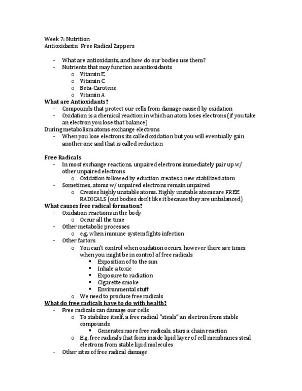 NUTR 1010 Lecture : Nutrition Week 7.docx thumbnail