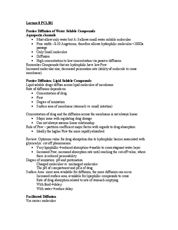 PCL201H1 Lecture 8: Lecture 8 Absorption Mechanisms thumbnail