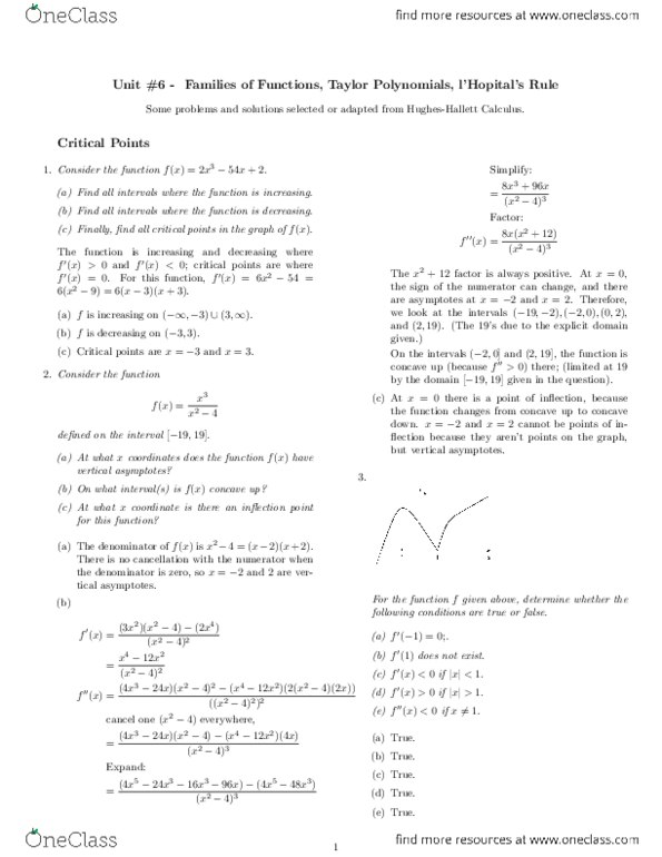 MATH 121 Lecture Notes - Lecture 6: Maxima And Minima, Gruel, Max B thumbnail