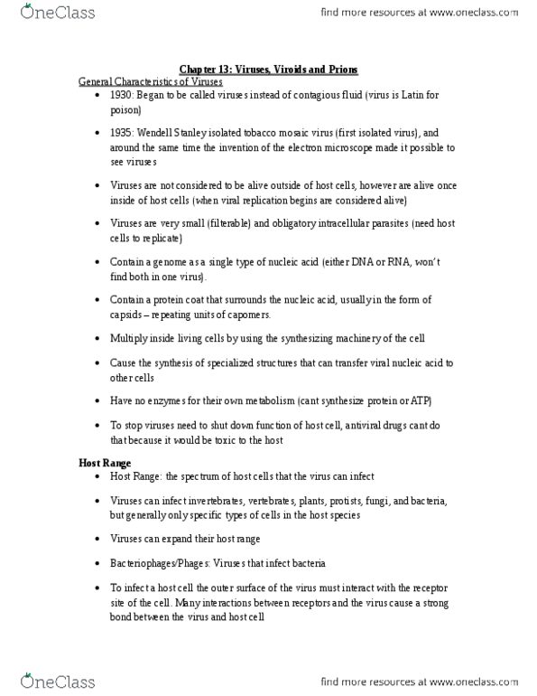 BIOL 2070 Lecture Notes - Lecture 3: Brainstem, P53, Cervical Cancer thumbnail