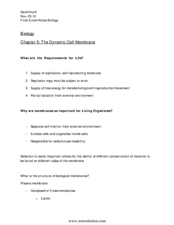 BIOA01H3 Lecture Notes - Lecture 14: Atp Hydrolysis thumbnail