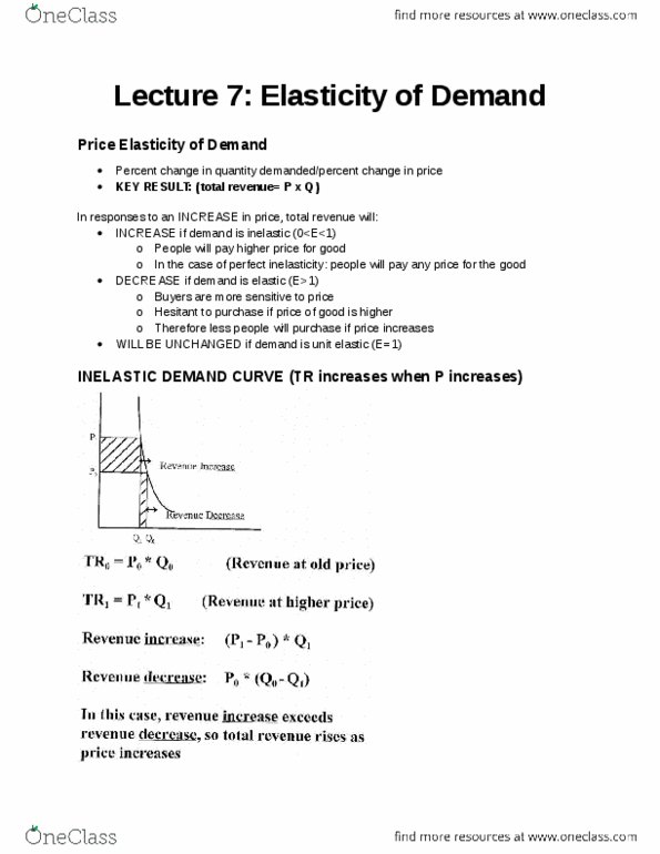 ECO101H1 Lecture Notes - Lecture 7: Inferior Good, Normal Good, Demand Curve thumbnail