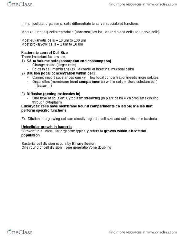 BIOL 112 Lecture Notes - Lecture 1: Cell Wall, Chemical Polarity, Electronegativity thumbnail