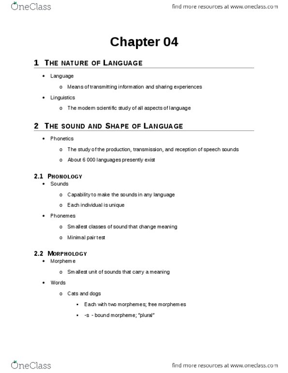 ANTH 1150 Lecture Notes - Lecture 4: Netsilik Inuit, Language Family, Language Politics thumbnail