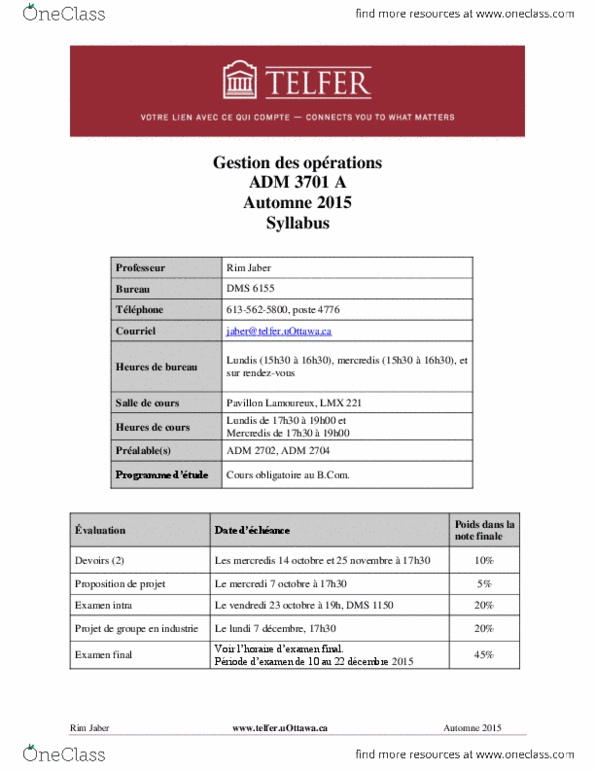 ADM 3701 Lecture Notes - Lecture 1: Materiel, Ion, Single-Photon Emission Computed Tomography thumbnail