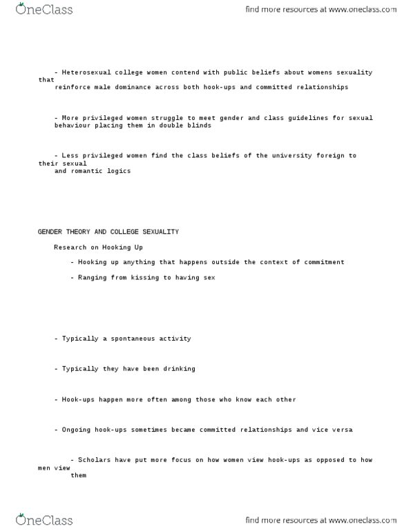 SOCB49H3 Chapter Notes - Chapter 2: Double Bind, Gender Inequality, Blind Experiment thumbnail