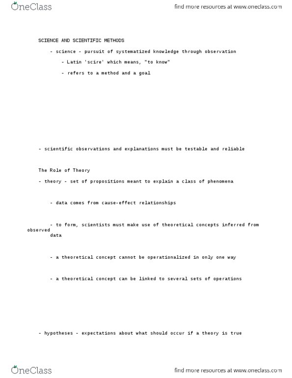 PSYB32H3 Chapter Notes - Chapter 5: Dissociative Identity Disorder, Random Assignment, Statistical Significance thumbnail