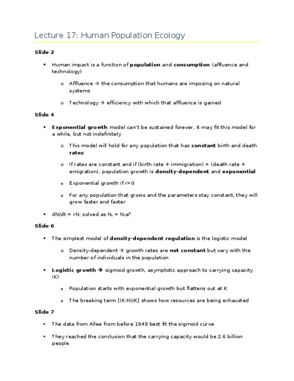 BIO220H1 Lecture 17: Lecture 17 Notes thumbnail