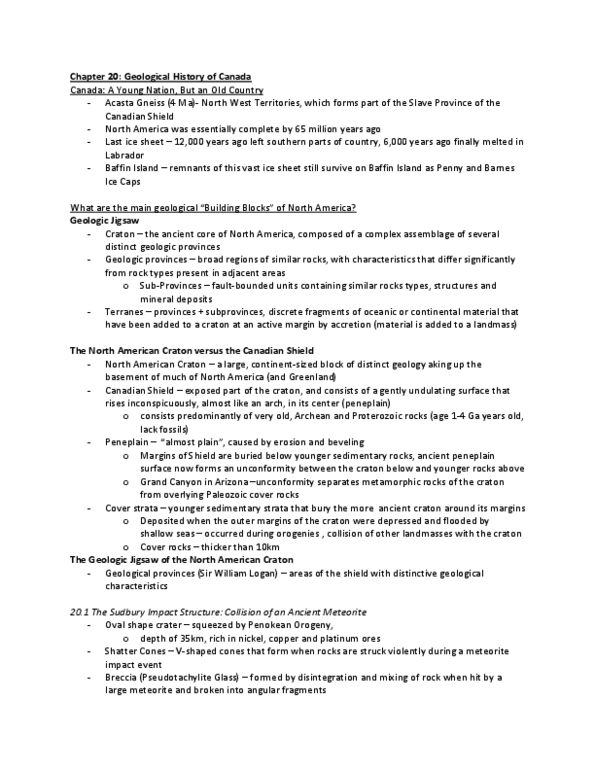 EESA06H3 Chapter Notes - Chapter 20: Atmospheric Circulation, Periglaciation, Devonian thumbnail