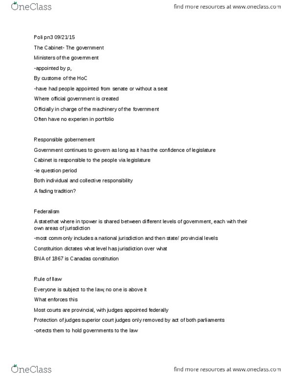 POLI 1P93 Lecture 3: Poli pn3 092115 thumbnail