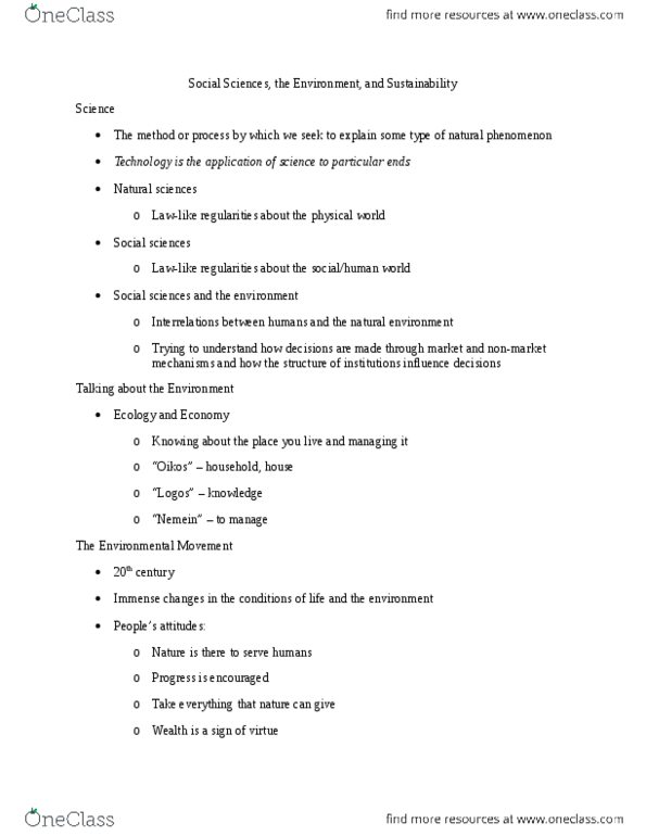 ES 200 Lecture Notes - Lecture 14: Edmund Muskie, Clear Skies Act Of 2003, Nonpoint Source Pollution thumbnail