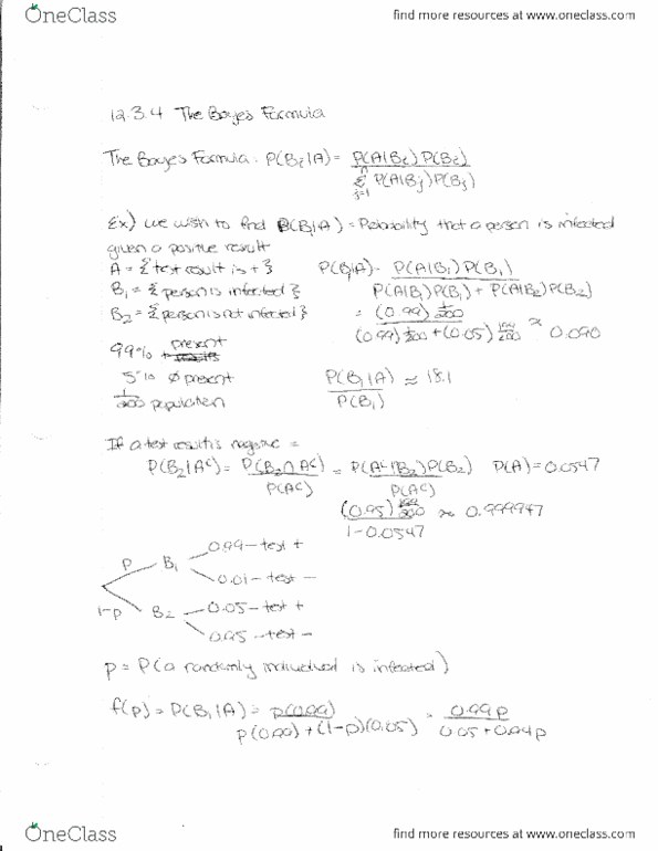 MATH 3C Chapter 12.3.4: Bayes Formula thumbnail