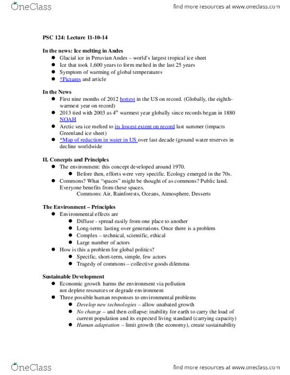 PSC 124 Lecture Notes - Lecture 21: Kyoto Protocol, International Whaling Commission, Emissions Trading thumbnail