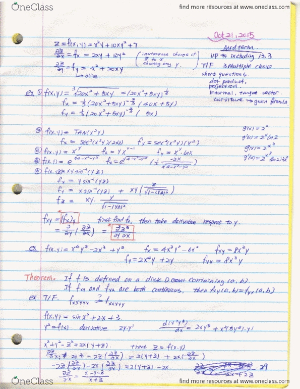 MATH 2001 Lecture 16: 16 Notes 2015.10.21 thumbnail