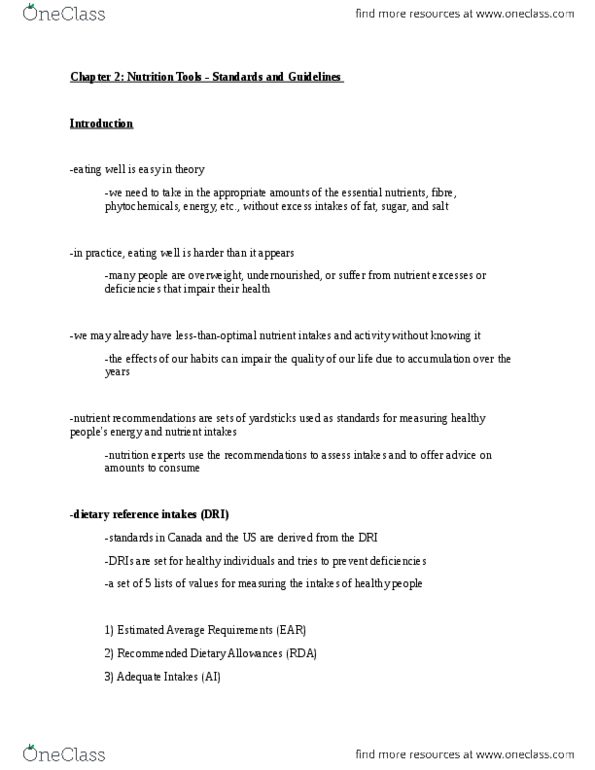 APA 2121 Chapter Notes - Chapter 2: Fact Table, Amdro, Osteoporosis thumbnail