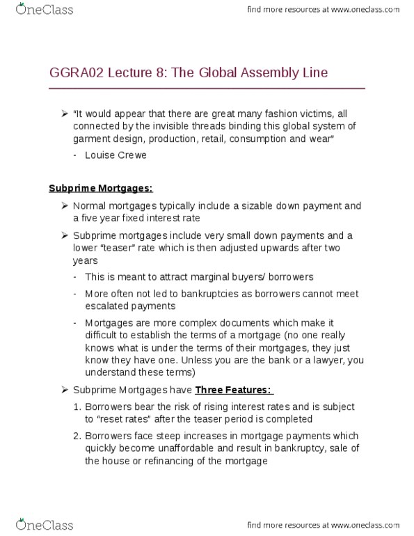 GGRA02H3 Lecture Notes - Lecture 8: Jobless Recovery, Investment, Investment Banking thumbnail