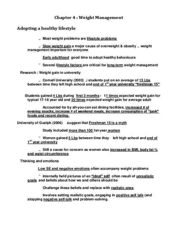 Health Sciences 1001A/B Lecture : Chapter 4- Weight management.docx thumbnail