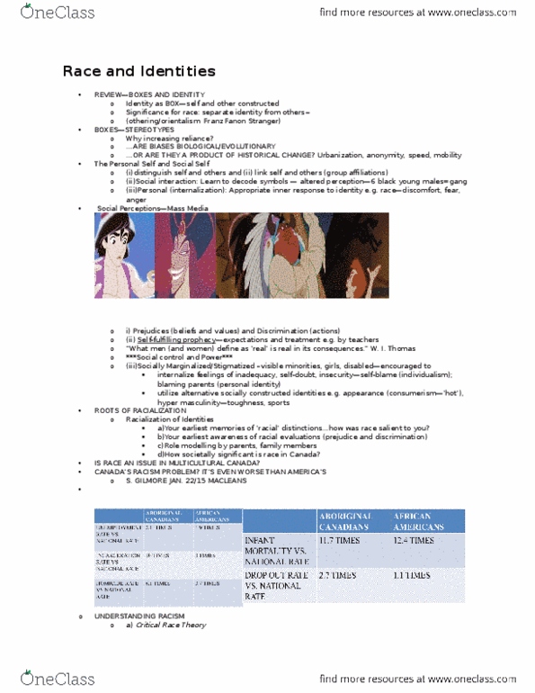 SOCI 2P95 Lecture 7: Race and Identities thumbnail
