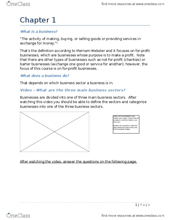 ACC 100 Lecture Notes - Lecture 1: Tertiary Sector Of The Economy, Firefighter, Hydro One thumbnail