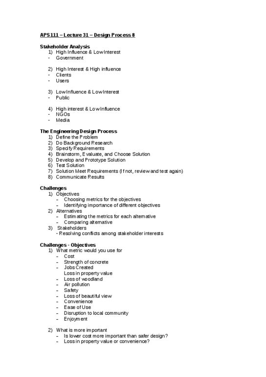 APS111H1 Lecture Notes - Lecture 31: Payback Period, Level Of Measurement thumbnail