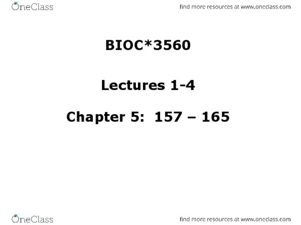 BIOC 3560 Lecture Notes - Lecture 2: Royal Aircraft Factory F.E.2, Heme, Myoglobin thumbnail