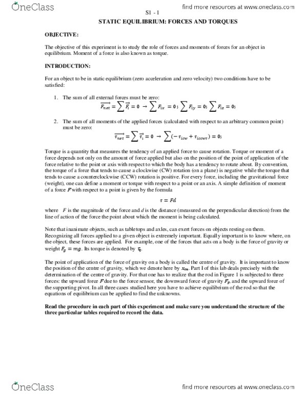 PCS 211 Lecture 5: 2StaticEquilibrium_2015 thumbnail