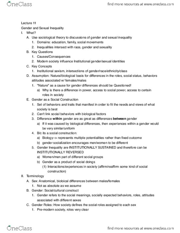 SOCIOL 3AC Lecture Notes - Lecture 11: Role Theory, Identity Management, Stellar Population thumbnail