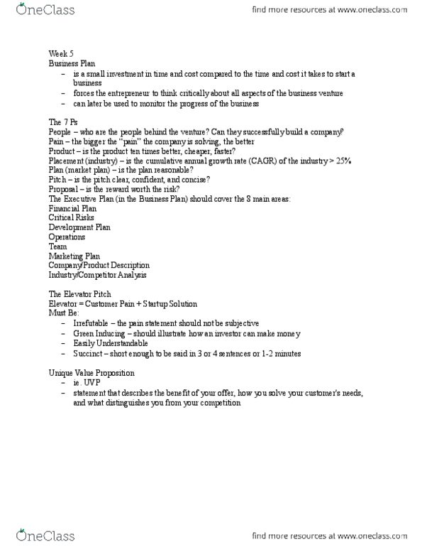 ENT 526 Lecture Notes - Lecture 5: Compound Annual Growth Rate thumbnail