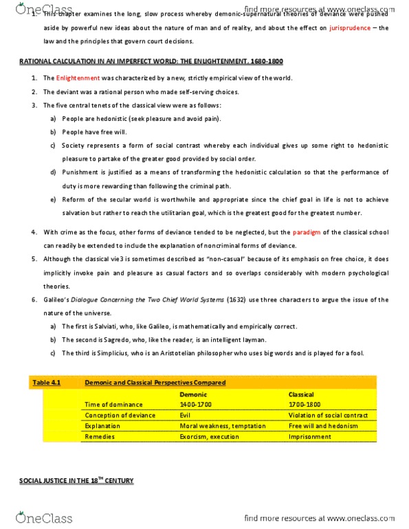 SOCY 275 Lecture Notes - Lecture 4: Age Of Enlightenment, Philosophes, Converting Vegetarians thumbnail