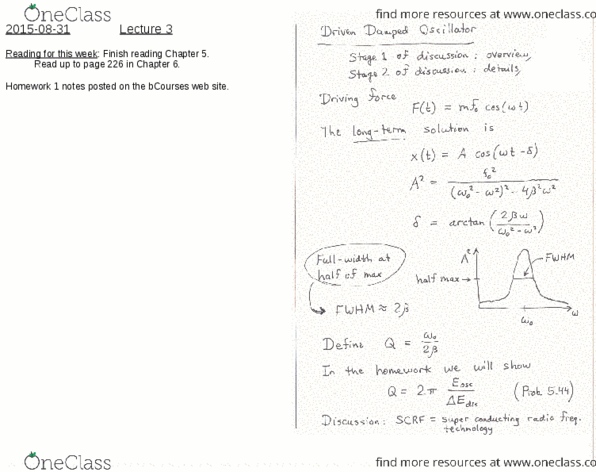 PHYSICS 105 Lecture Notes - Lecture 3: Ansatz, National Institutes Of Health, Inverse Trigonometric Functions thumbnail