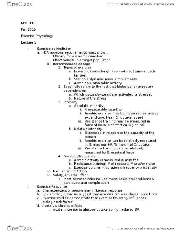 MOVESCI 110 Lecture Notes - Lecture 17: Contortion, Aerobic Exercise, Stellar Population thumbnail